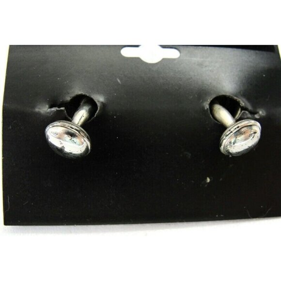 Vintage Alexander Julian Cufflinks Silver Plated Enamel - Picture 3 of 14